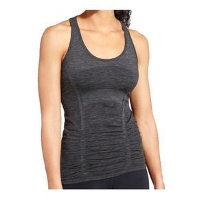 Athleta Fastest Tank Spacedye Black size S